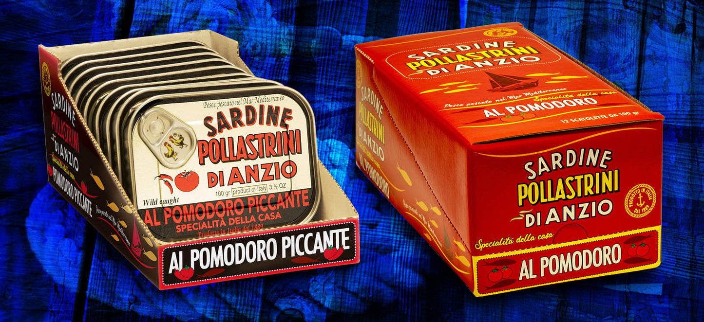 Pollastrini Spiced Sardines in Tomato Sauce - From From