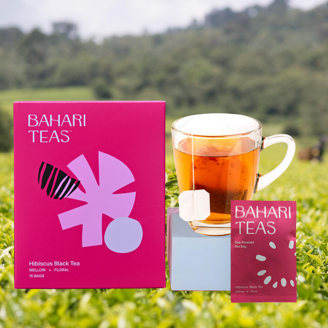 Kenyan Hibiscus and Strawberry Black Tea Bags - Fruity - From From