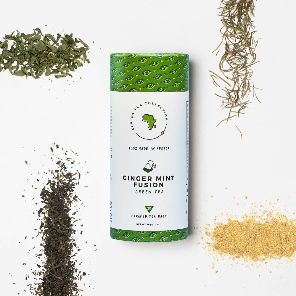 Kazi Yetu Tea - Ginger Mint Fusion - From From