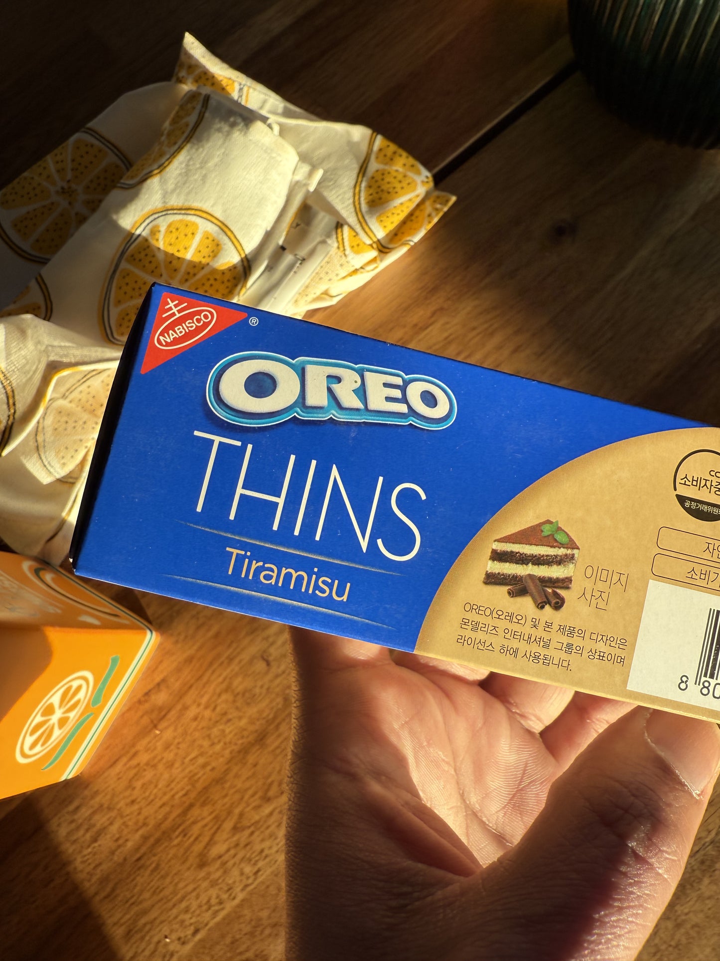 Oreo Thins Tiramisu (Korea)