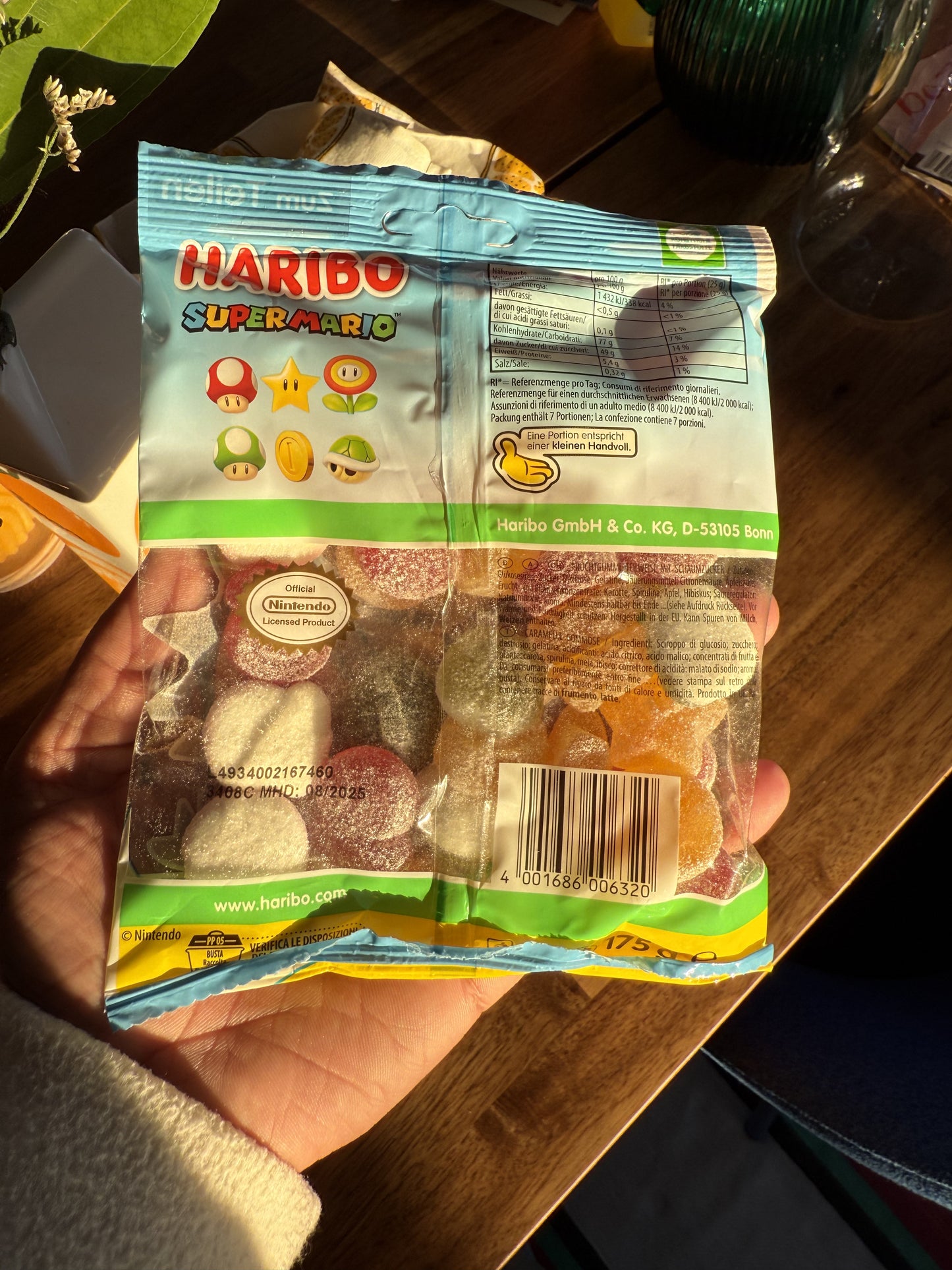 Haribo Super Mario Sauer 175g (Germany)