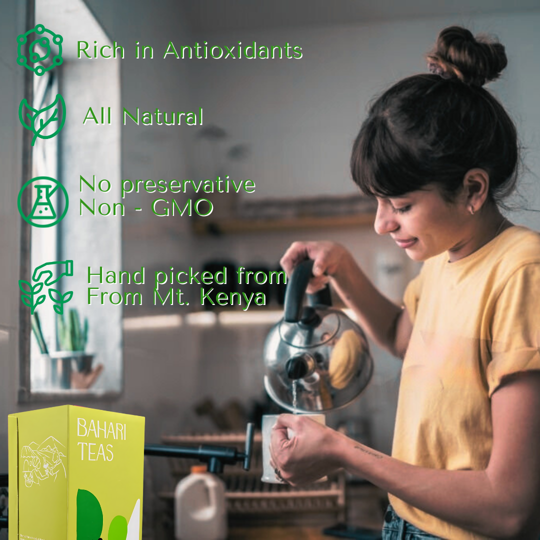 Kenyan Premium Green Tea - Fresh Bright, Brisk - From From