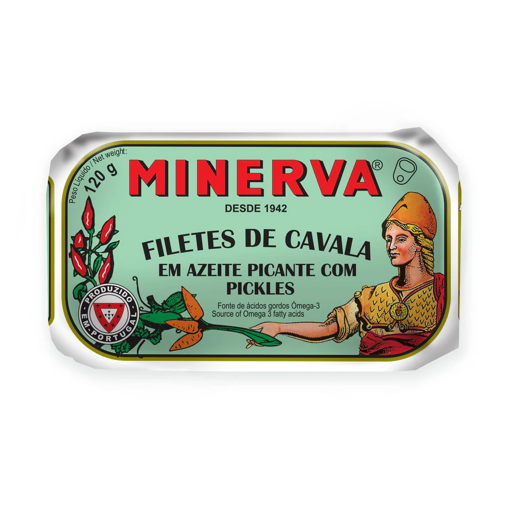 Minerva Gourmet Mackerel Fillets In Spicy Olive Oil - From From