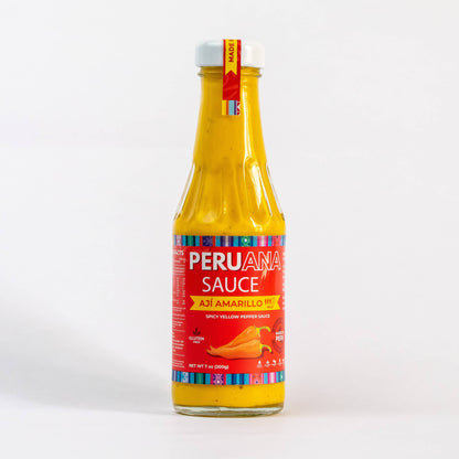 Aji Amarillo Spicy Yellow Pepper Sauce, 7oz, Mild, Keto, GF