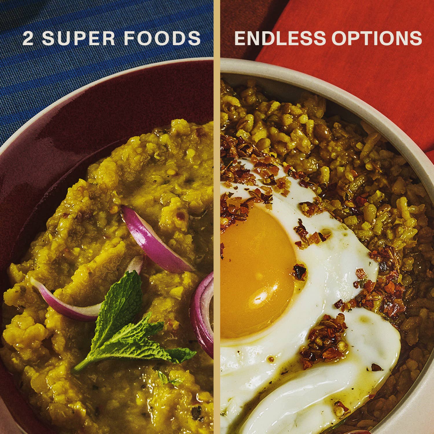 Lentil Bundle - Kitchari Superfood and Daal Mix - From From