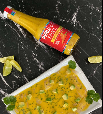 Aji Amarillo Spicy Yellow Pepper Sauce, 7oz, Mild, Keto, GF