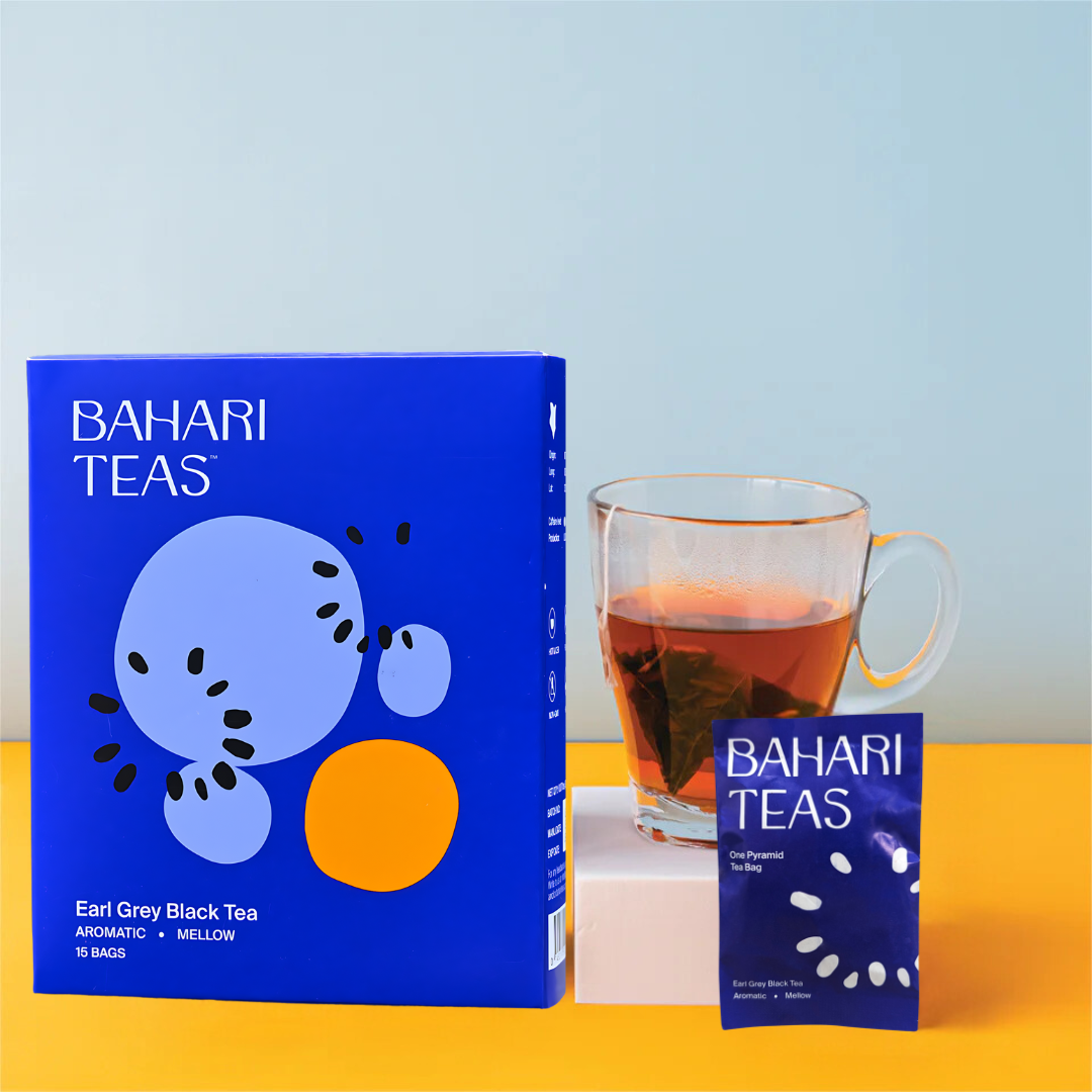 Kenyan Grown Earl Grey Black Tea Bags - Bergamot Infused - From From