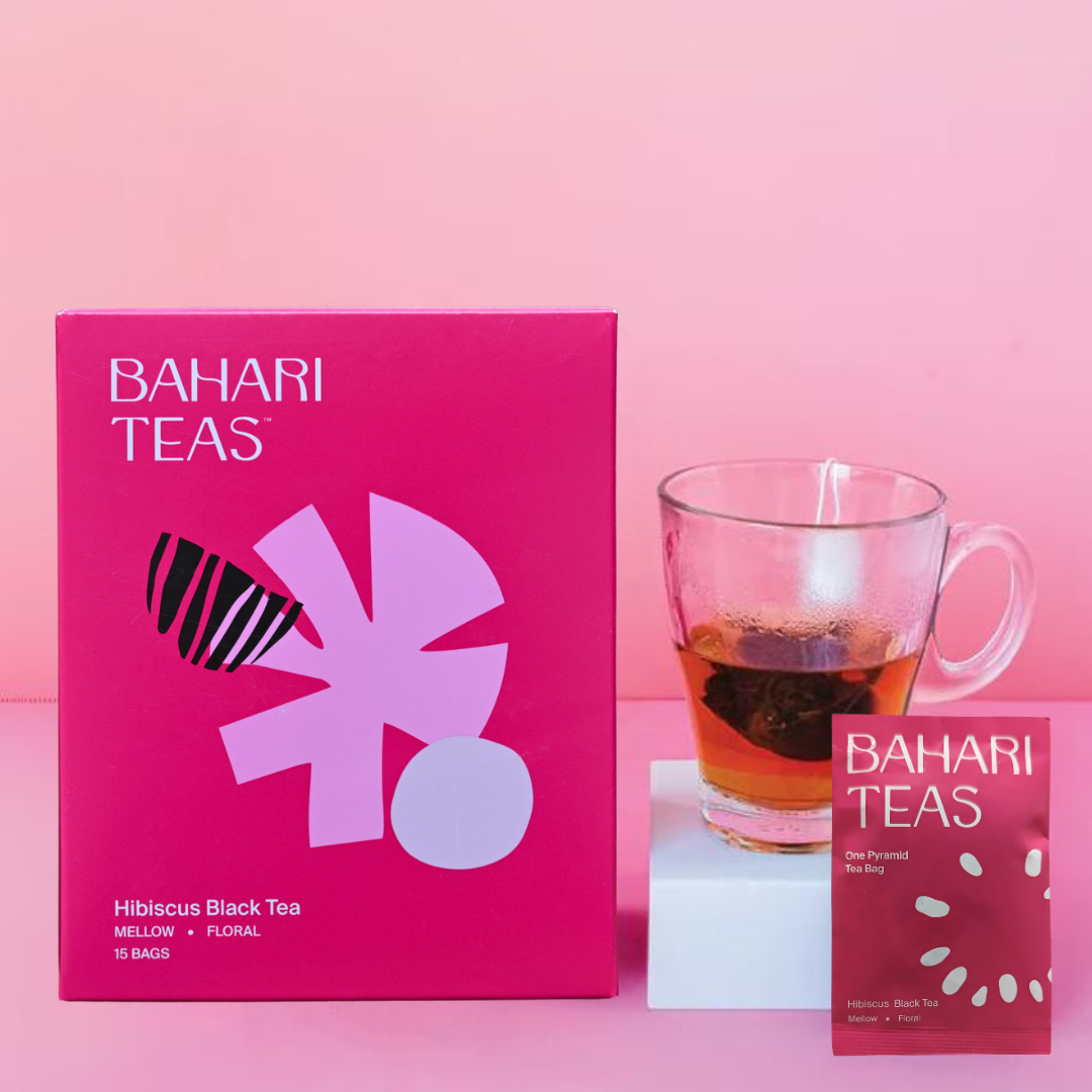 Kenyan Hibiscus and Strawberry Black Tea Bags - Fruity - From From