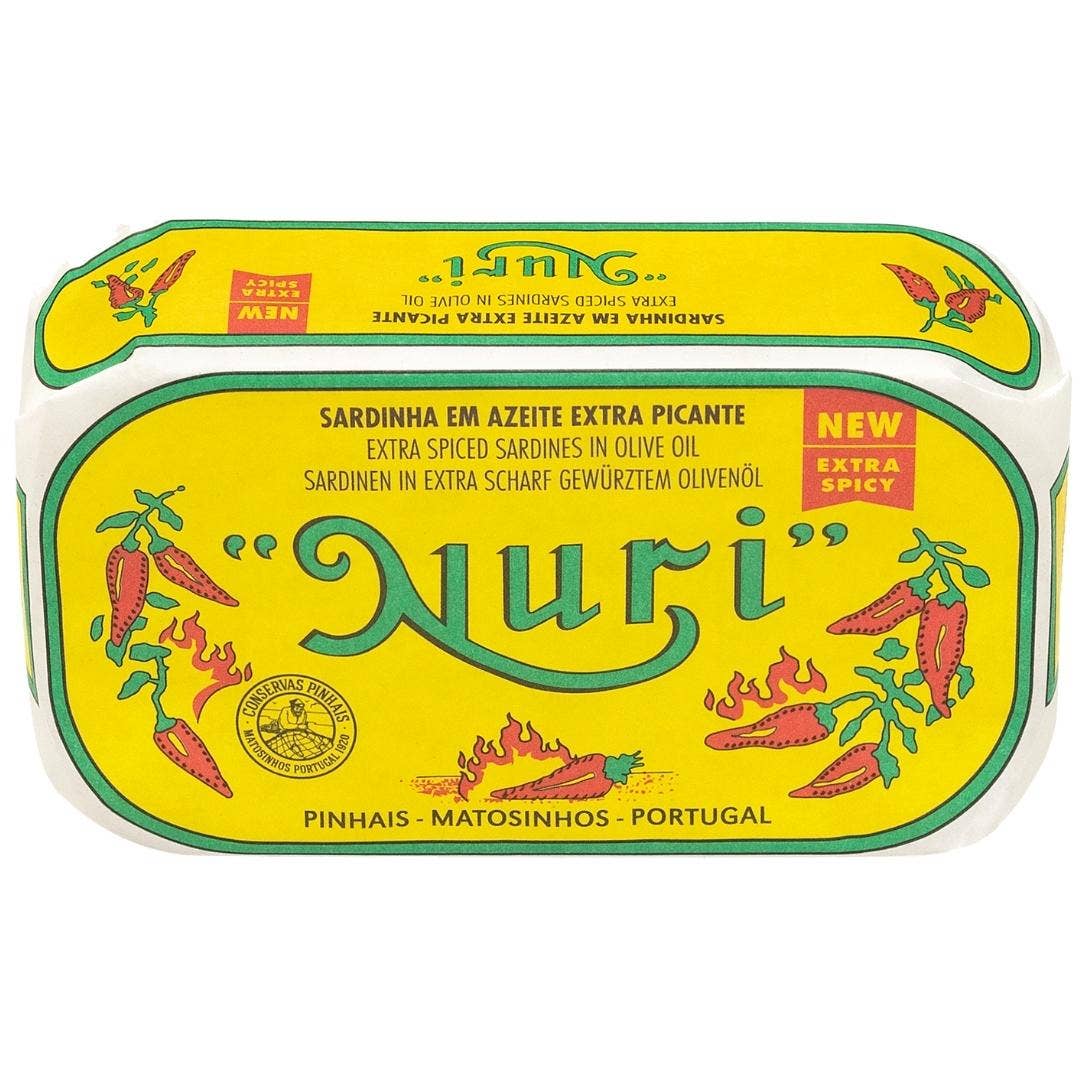 Nuri Sardines in Extra Spicy Olive Oil - From From