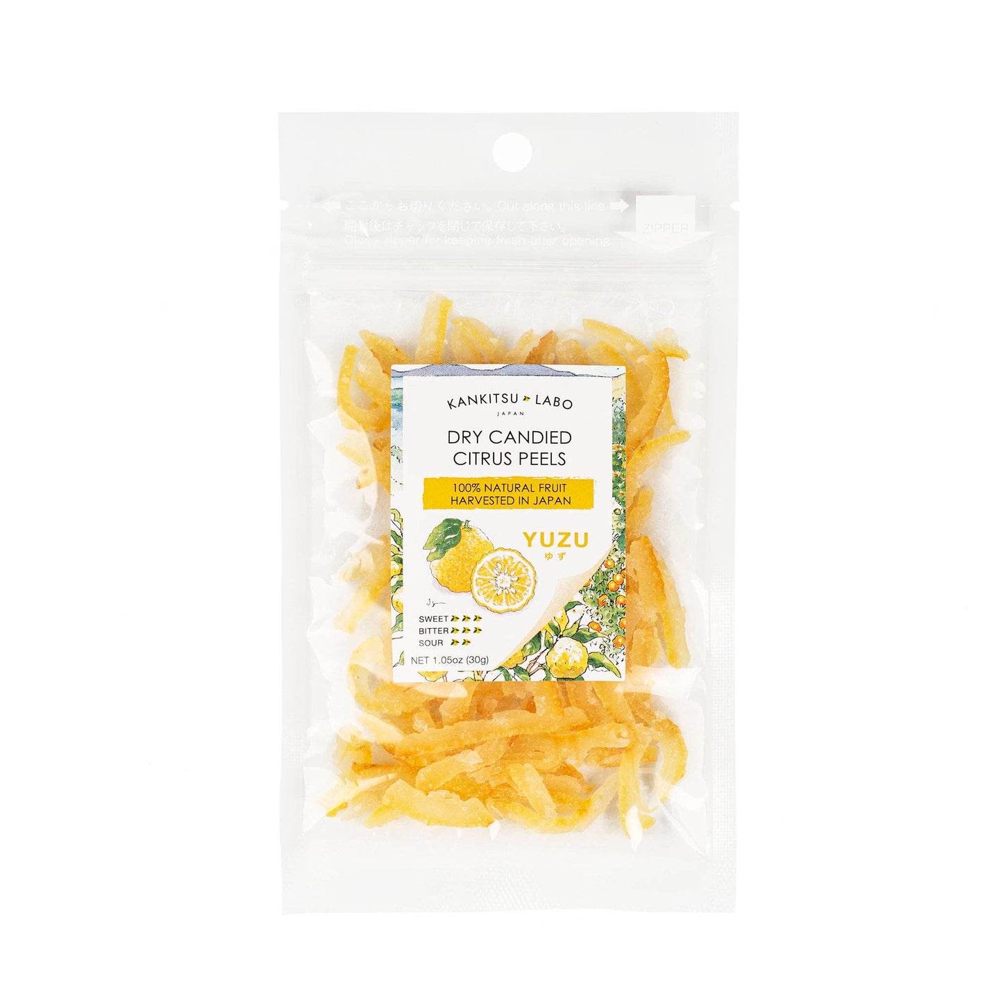 Dry Candied Yuzu Peel - From From