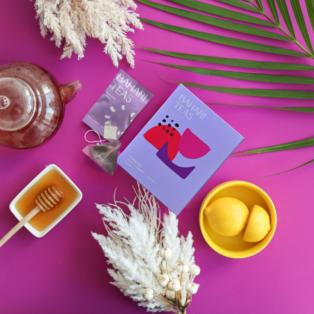 Kenyan Purple Tea Bags - Antioxidant & Detox Drink - From From