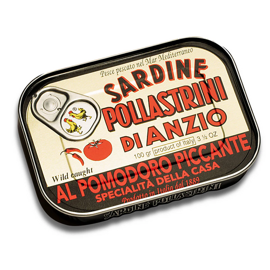 Pollastrini Spiced Sardines in Tomato Sauce - From From