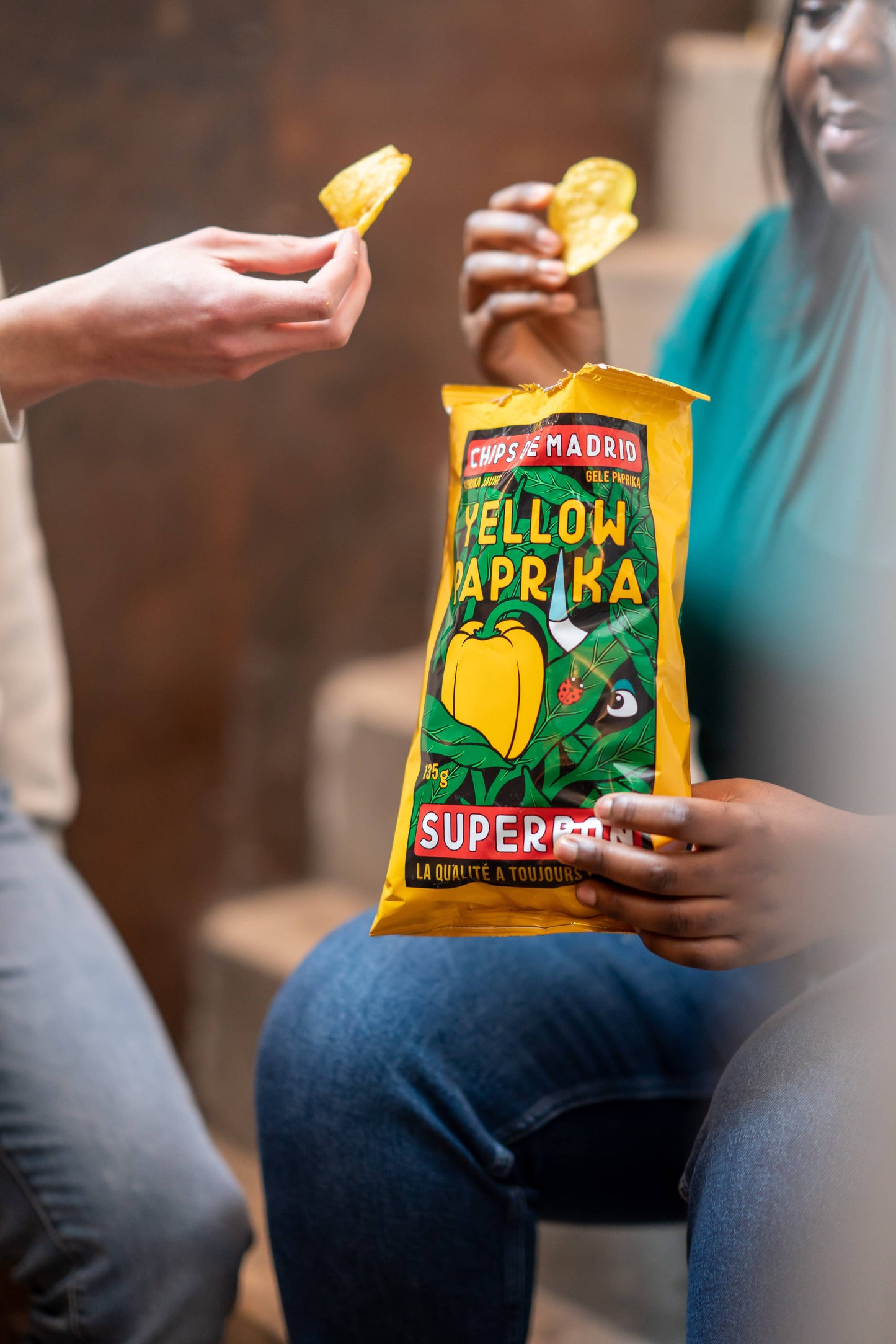 Yellow Paprika Chips 135g - From From