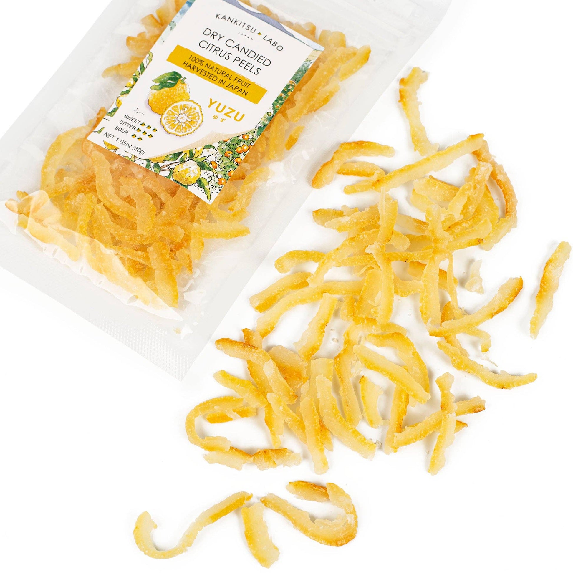 Dry Candied Yuzu Peel - From From