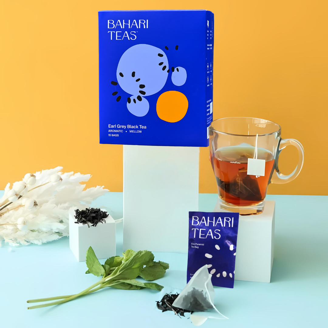 Kenyan Grown Earl Grey Black Tea Bags - Bergamot Infused - From From