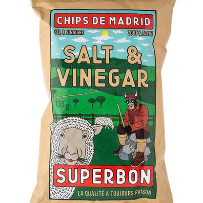 Salt & Vinegar Potato Chips 135g - From From