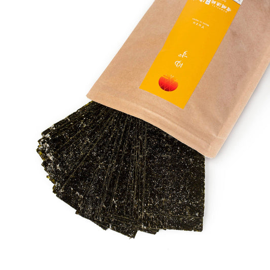 Yuzu Seasoned Roasted Nori Seaweed Snack, 40 Sheets - From From